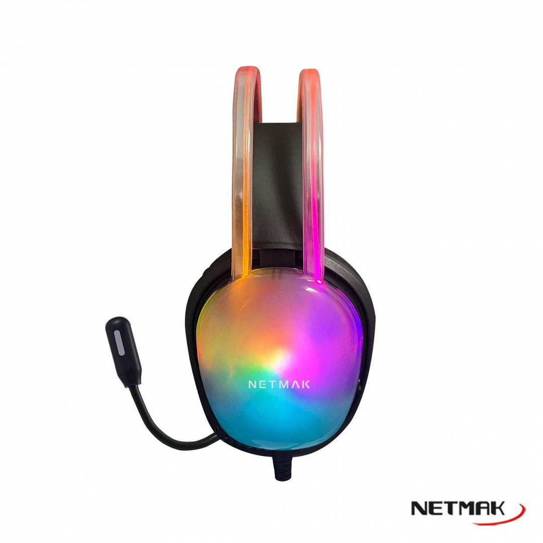 AURICULAR GAMER NETMAK NM-N25 NEGRO	