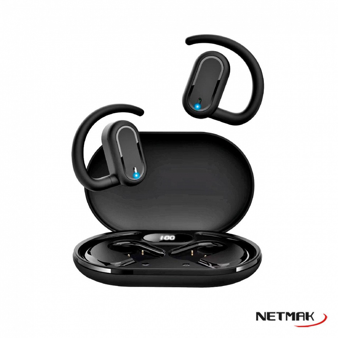 AURICULAR NETMAK BT NM-ATHLET TWS SPORT	