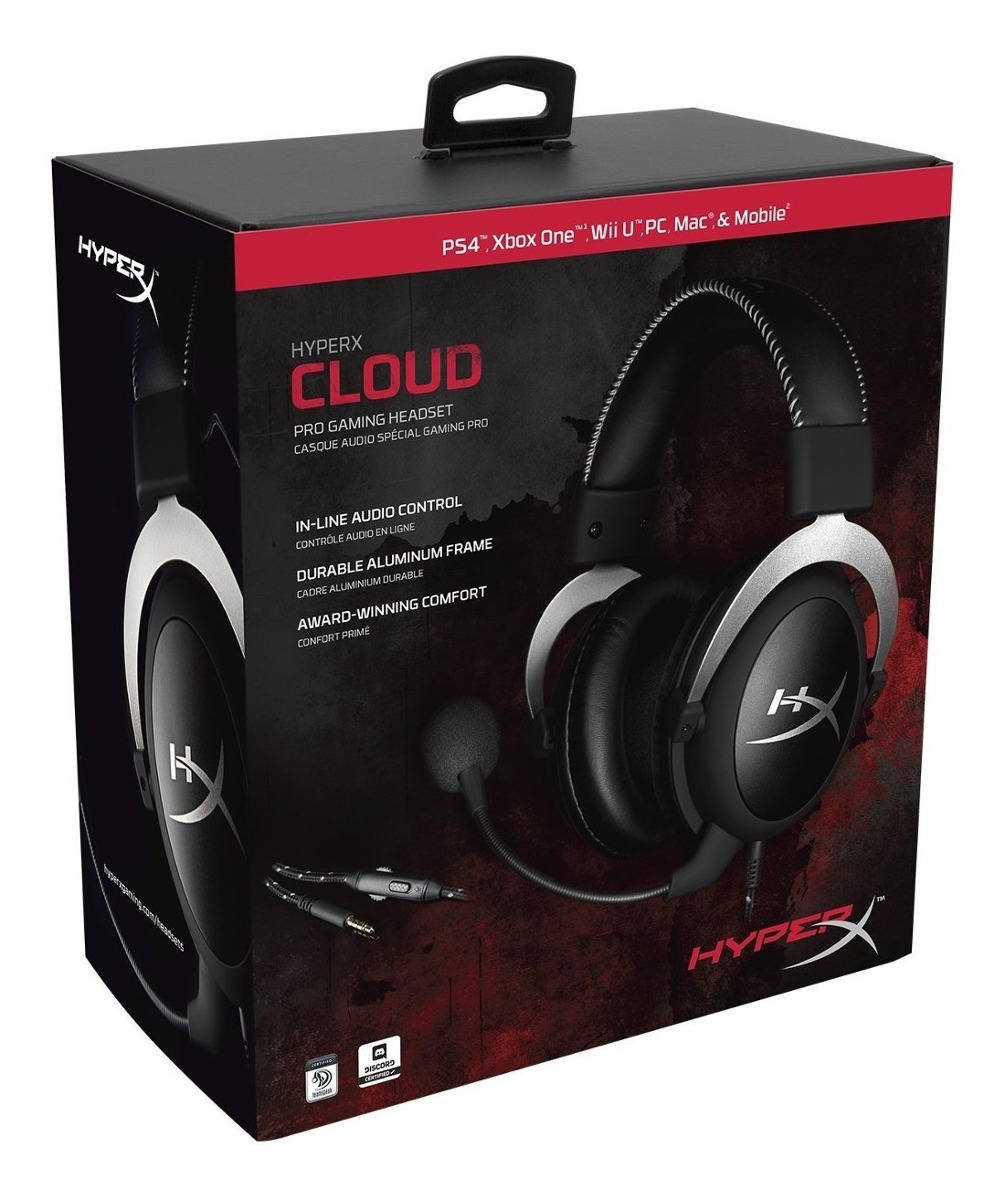 AURICULAR HYPERX CLOUD SILVER · Imagen 2