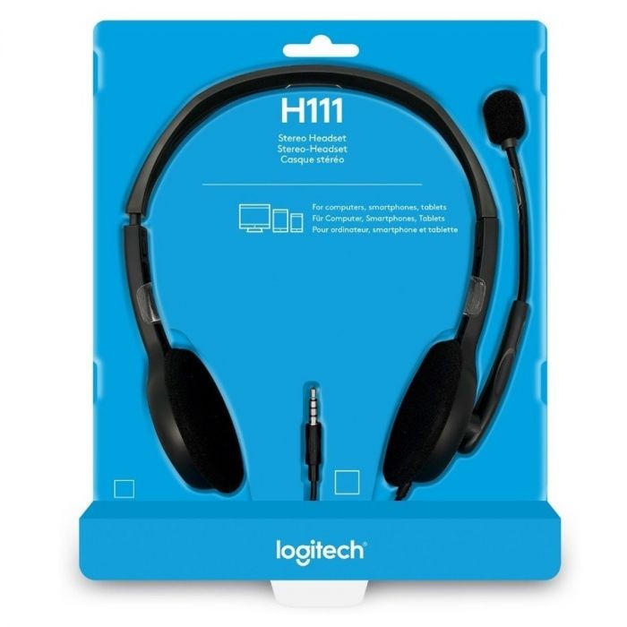 AURICULAR LOGITECH H111 | 1 Plug | CON MICROFONO