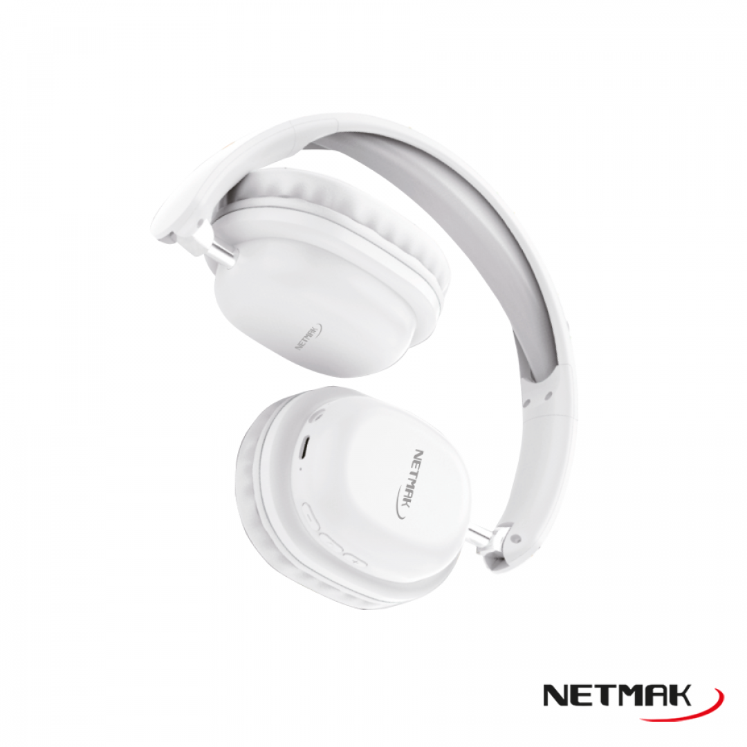 AURICULAR NETMAK NM-LIVE BLANCO PLEGABLE · Imagen 2