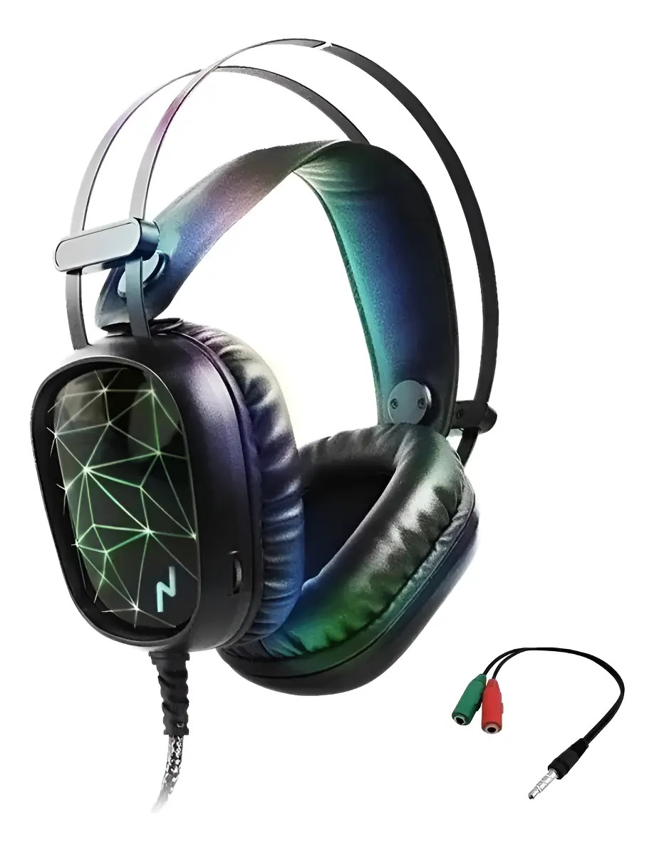 AURICULAR NOGA GAMER ST-HYDRA LED | 2 Plug 