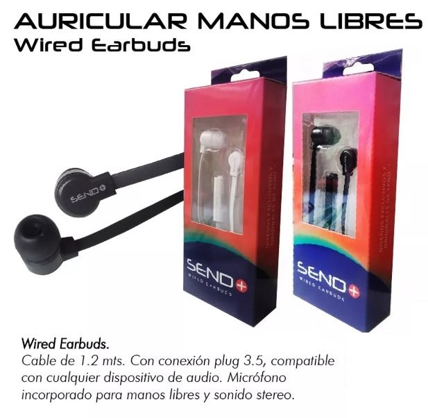 AURICULAR IN EAR A0326 MANOS LIBRES