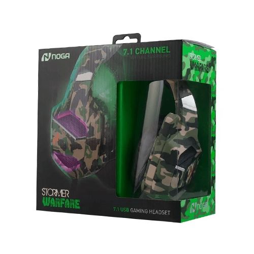 AURICULAR NOGA GAMER 7.1 CON MICROFONO ST-WARFARE USB 