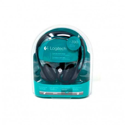 AURICULAR LOGITECH H390 | USB | CON MICROFONO BULK