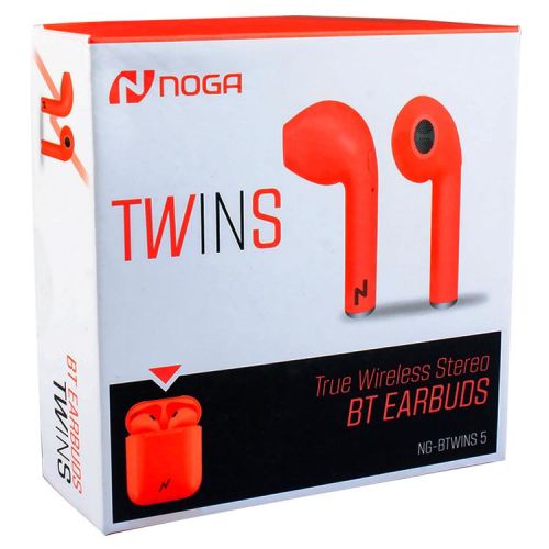 AURICULAR NOGA BT NG-BTWINS 5S ROJO