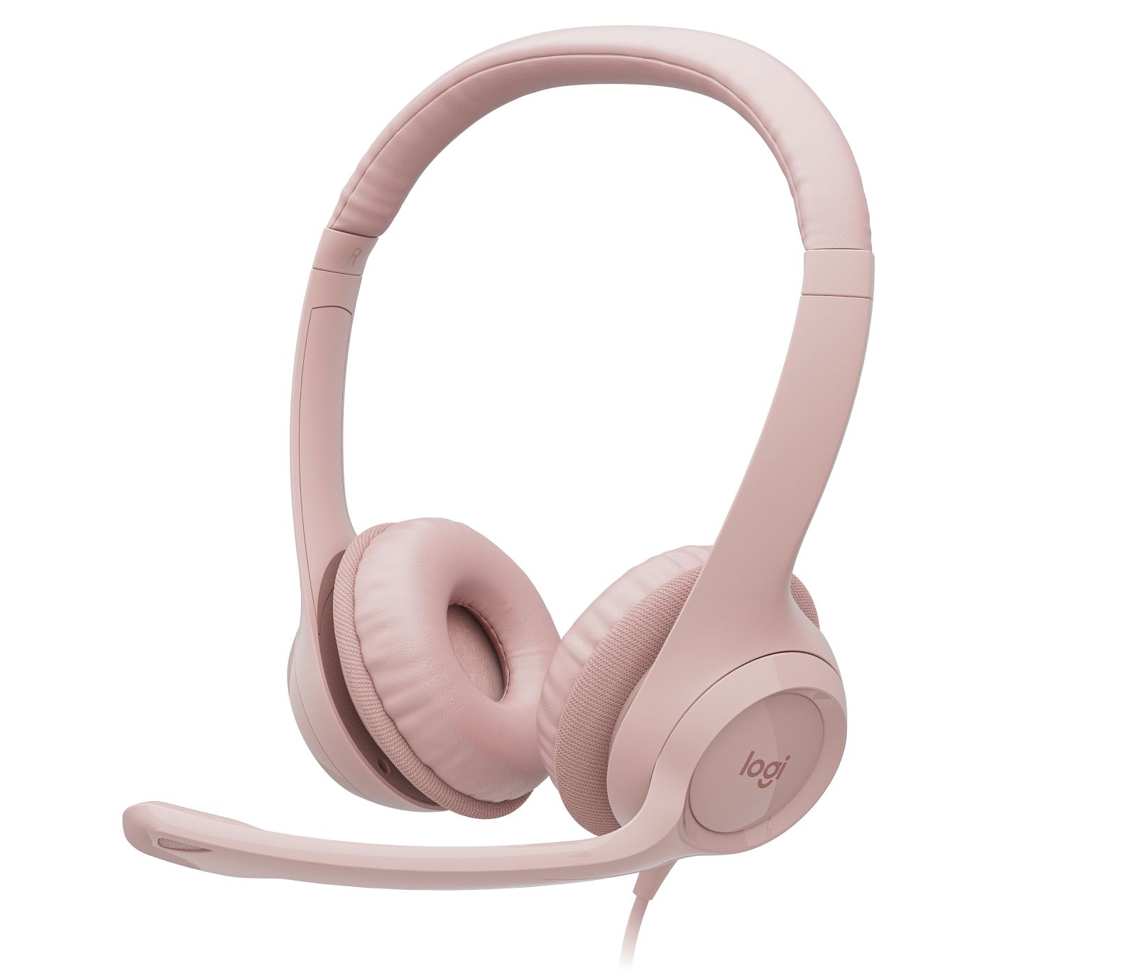 AURICULAR LOGITECH H390 ROSA | USB | CON MICROFONO

