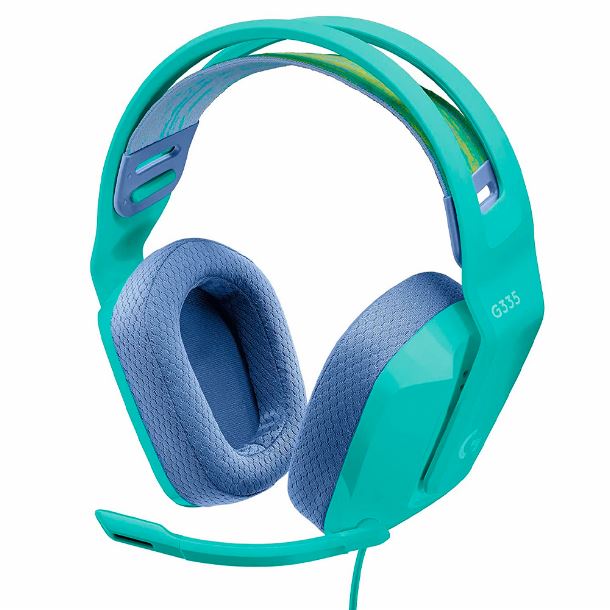 AURICULAR LOGITECH G335 | 1 Plug | CON MICROFONO | PS4 PC | VERDE 981-001023 · Imagen 3