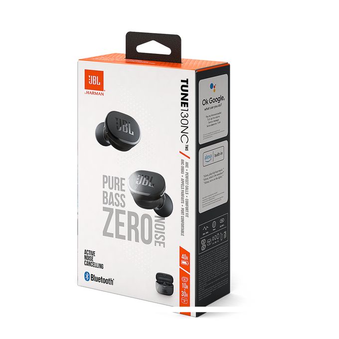 AURICULAR JBL BLUETOOTH TUNE 130NC TWS PURE BASS ZERO BT