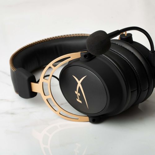 AURICULAR HYPERX CLOUD ALPHA GOLD · Imagen 2