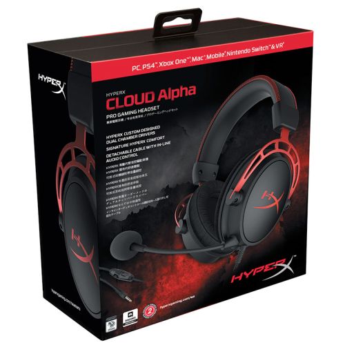 AURICULAR HYPERX CLOUD ALPHA GOLD · Imagen 3