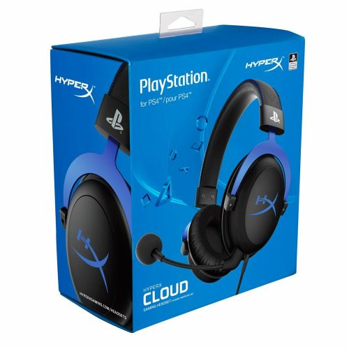 AURICULAR HYPERX CLOUD | 1 Plug | PS4 | HX-HSCLS-BL/AM · Imagen 3