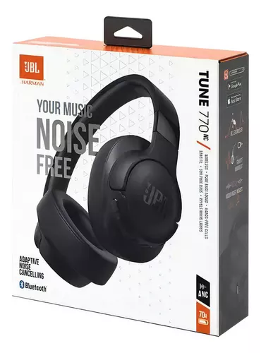 AURICULAR JBL BLUETOOTH TUNE 770 BLACK	