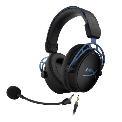 AURICULAR HYPERX CLOUD Alpha S | 7.1 USB | Black/blue HX-HSCAS-BL/WW