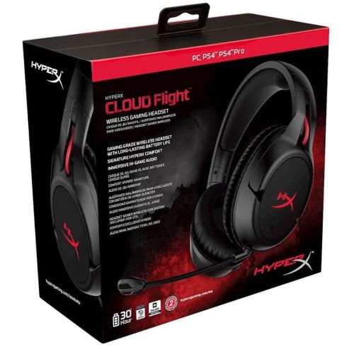 AURICULAR HYPERX CLOUD FLIGHT WIRELESS HX-HSCF-BK/AM · Imagen 2