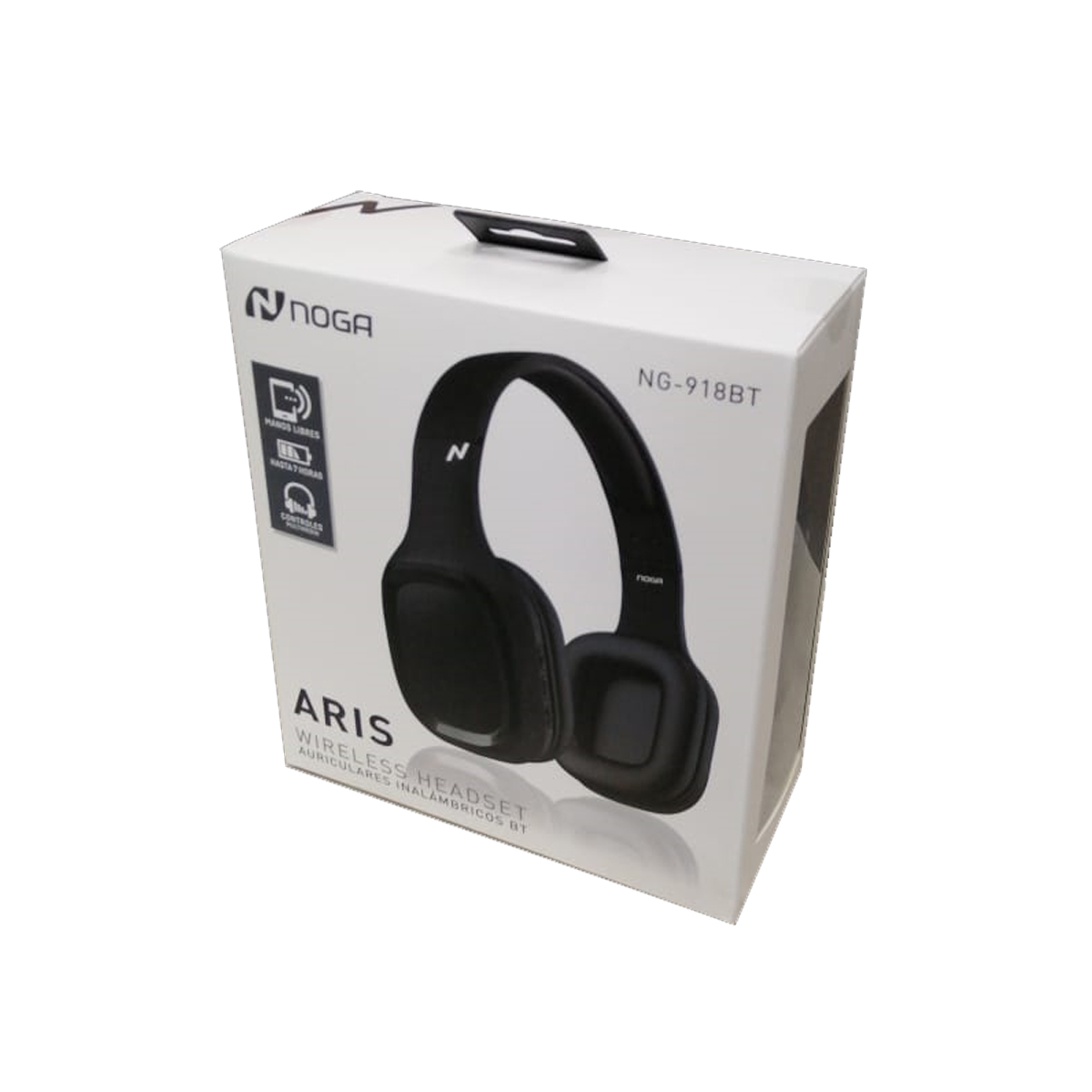 AURICULAR NOGA VINCHA NG-918 NEGRO BLUETOOTH