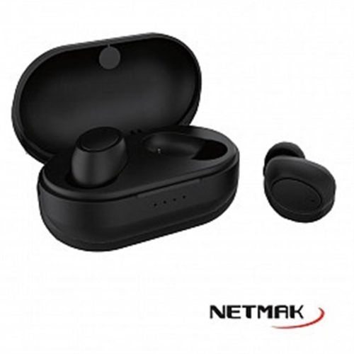 AURICULAR NETMAK BT NM-BUD NEGRO · Imagen 2