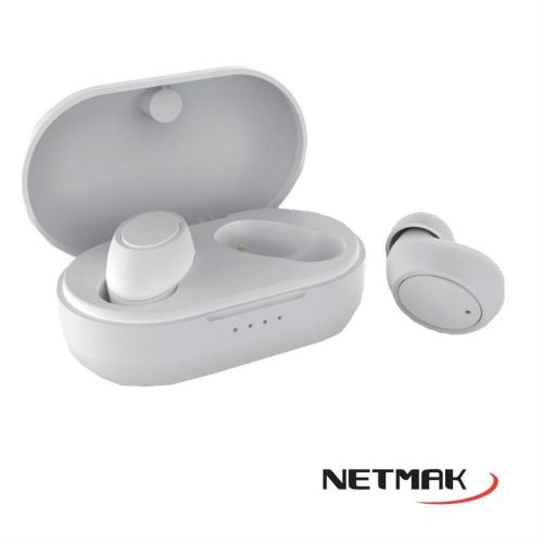 AURICULAR NETMAK BT NM-BUD BLANCO