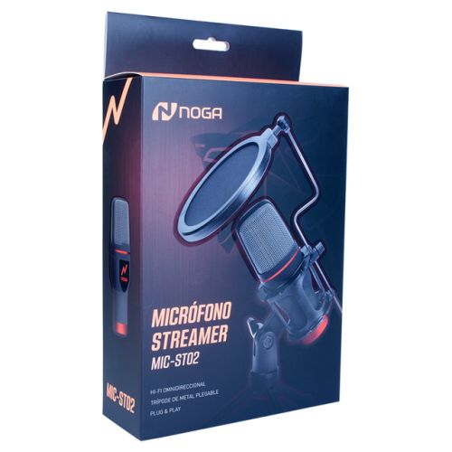MICROFONO GAMER NOGA MIC-ST02