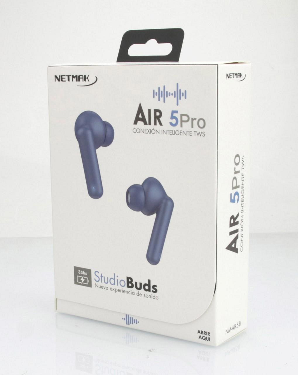 AURICULAR NETMAK BT NM-AIR5 AZUL CON ESTUCHE · Imagen 3