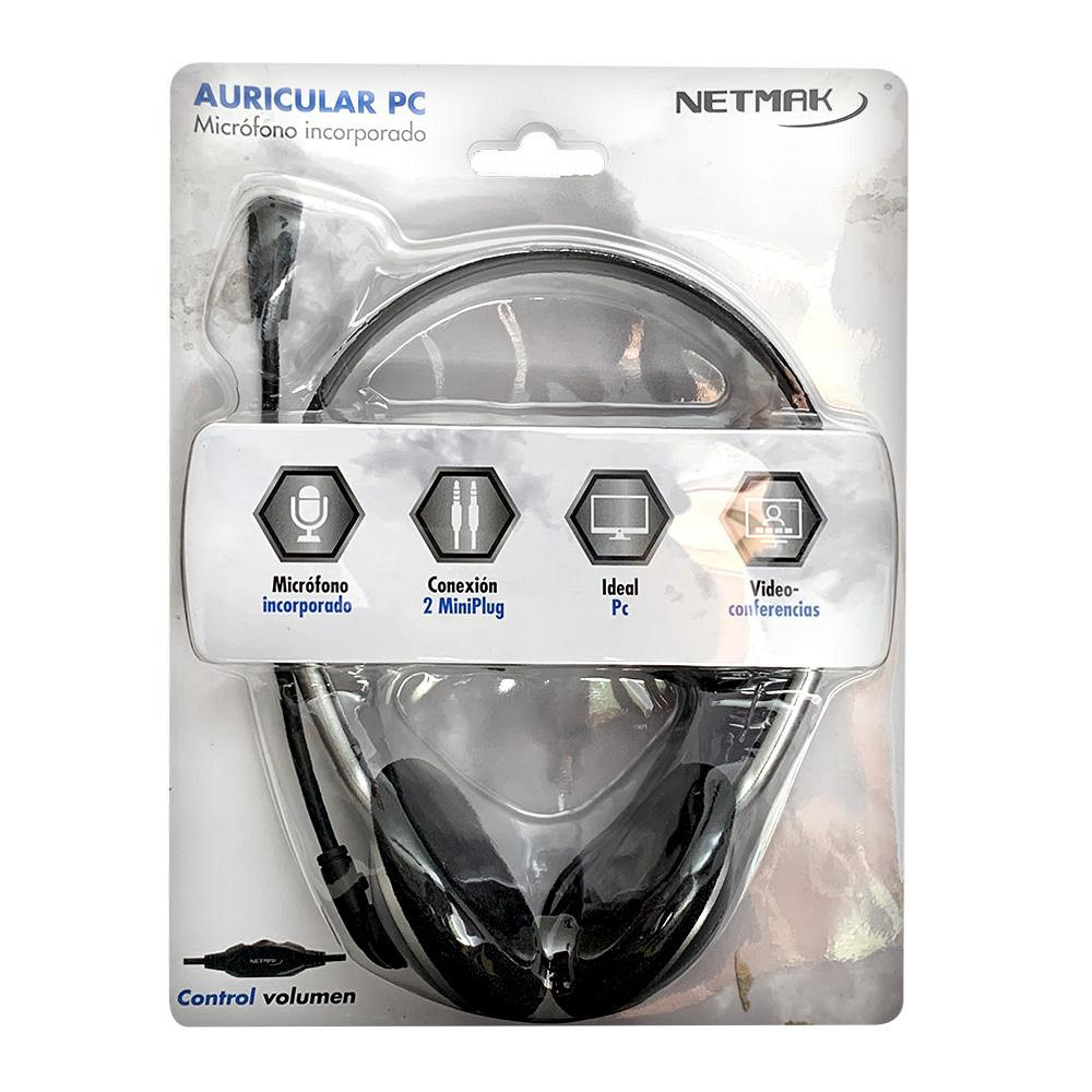 AURICULAR NETMAK NM-001 CON MICROFONO