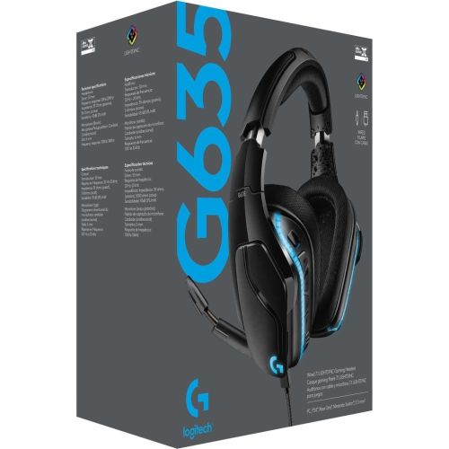 AURICULAR LOGITECH G635 CON MICROFONO GAMING 981-000748