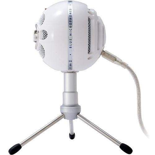 MICROFONO LOGITECH BLUE SNOWBALL ICE WHITE 988-000070 condenser | cardioide | podcast | streaming · Imagen 2