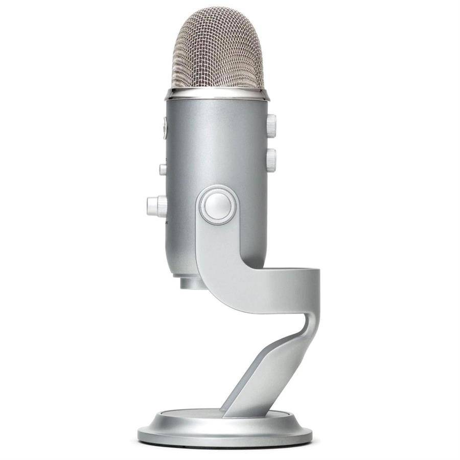 MICROFONO BLUE YETI SILVER LOGITECH 988-000506	 · Imagen 2