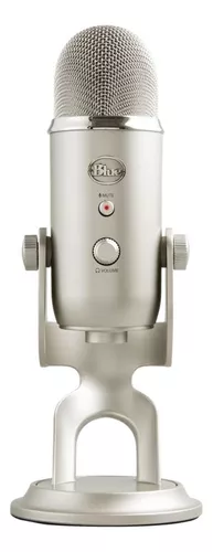 MICROFONO BLUE YETI SILVER LOGITECH 988-000506	