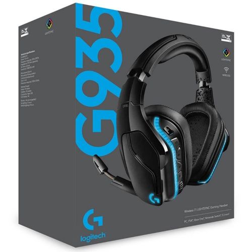 AURICULAR WIRELESS CON MICROFONO LOGITECH G935 LIGTHSPEED 981-000742