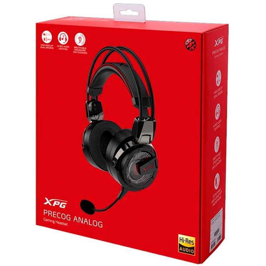 AURICULAR XPG PRECOG ANALOG GAMING CON MICROFONO