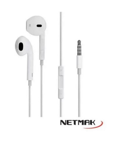 AURICULAR NETMAK NM-UR70 URBAN STYLE | 1 Plug | BLANCO · Imagen 2