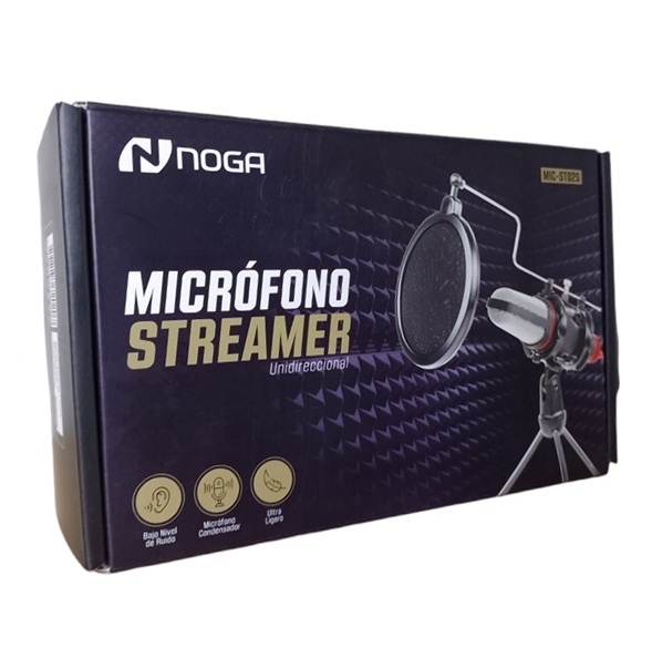 MICROFONO STREAMER NOGA MIC-ST02S