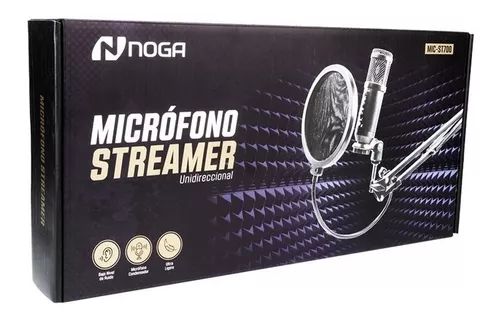 MICROFONO STREAMER NOGA CON BRAZO MIC-ST700
