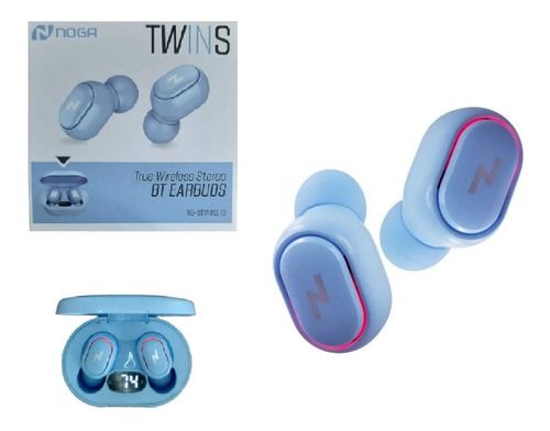 AURICULAR NOGA BT NG-BTWINS 13 AZUL
