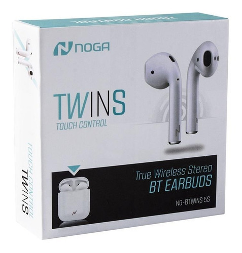 AURICULAR NOGA BT NG-BTWINS 5S BLANCO