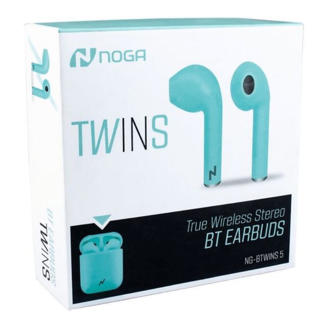 AURICULAR NOGA BT NG-BTWINS 5S VERDE