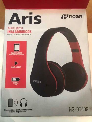 AURICULAR NOGA NG-BT409 ARIS NEGRO | BLUETOOTH