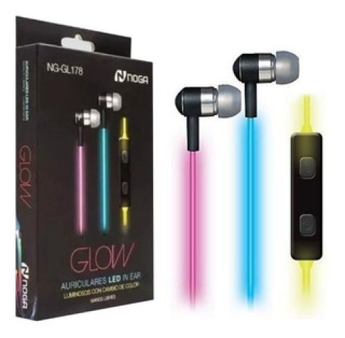 AURICULAR NOGA NG-GL178 LUZ LED IN EAR