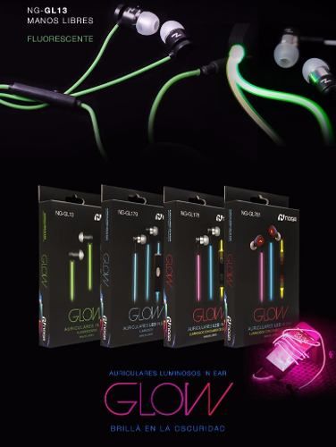 AURICULAR NOGA NG-GL781 LUZ LED IN EAR