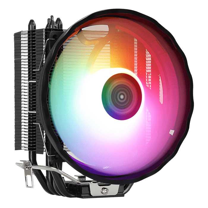 COOLER AEROCOOL RAVE 4- ARGB PWM 4P -1700/1200/115X/AM4/AM3+/AM3/AM2+/AM2/FM2/FM1 