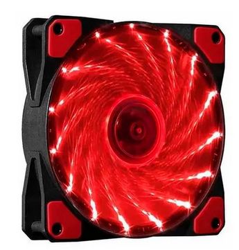 COOLER NETMAK 120MM LED ROJO NM-12025R