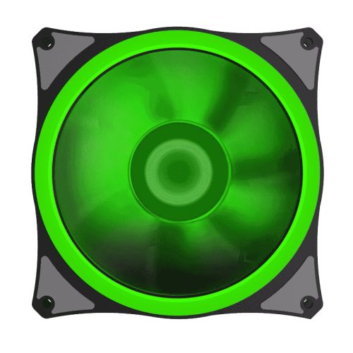 COOLER 120mm GAMEMAX LED GREEN · Imagen 2