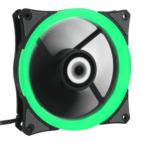 COOLER 120mm GAMEMAX LED GREEN