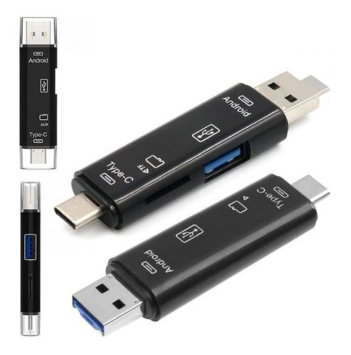 MULTILECTOR OTG TIPO C+USB+MICRO USB NM-OTG