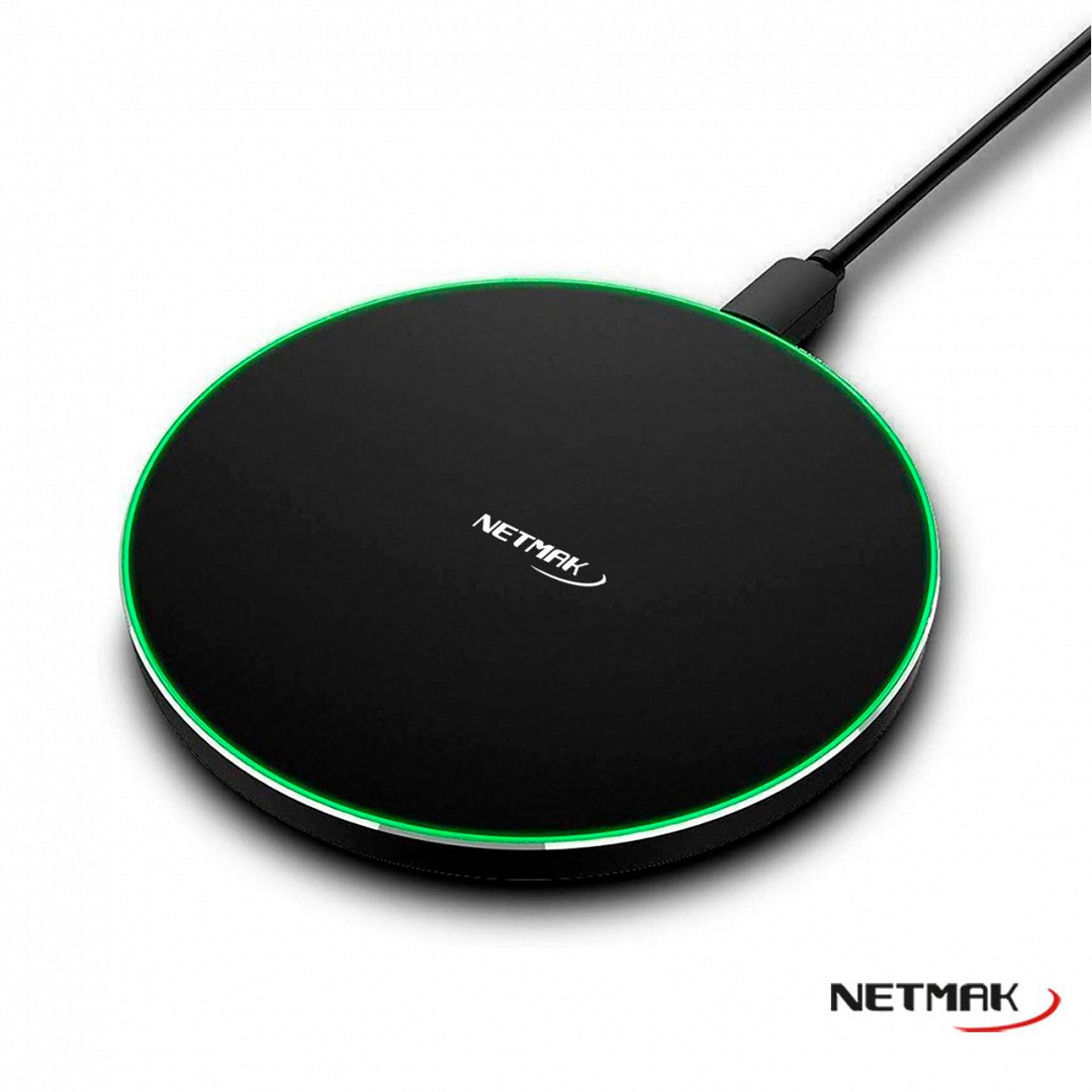BASE DE CARGA INALAMBRICA NETMAK NM-BC16 15W	