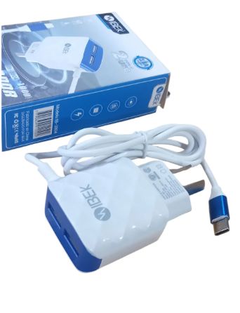 CARGADOR USB 5V 3.8a + 2 USB IBEK IB-3804 TIPO C	