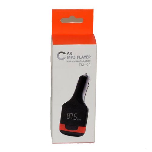 ADAPTADOR FM AUTO MP3 TM-90 CON DISPLAY