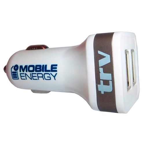 CARGADOR AUTO A 2 USB TRV