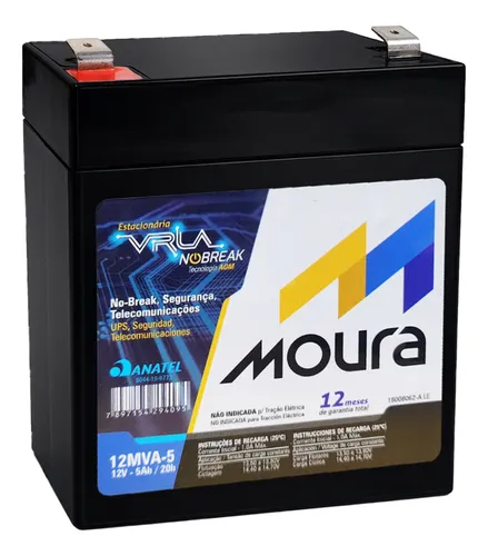 BATERIA RECARGABLE 12V 5AH 12MVA-5